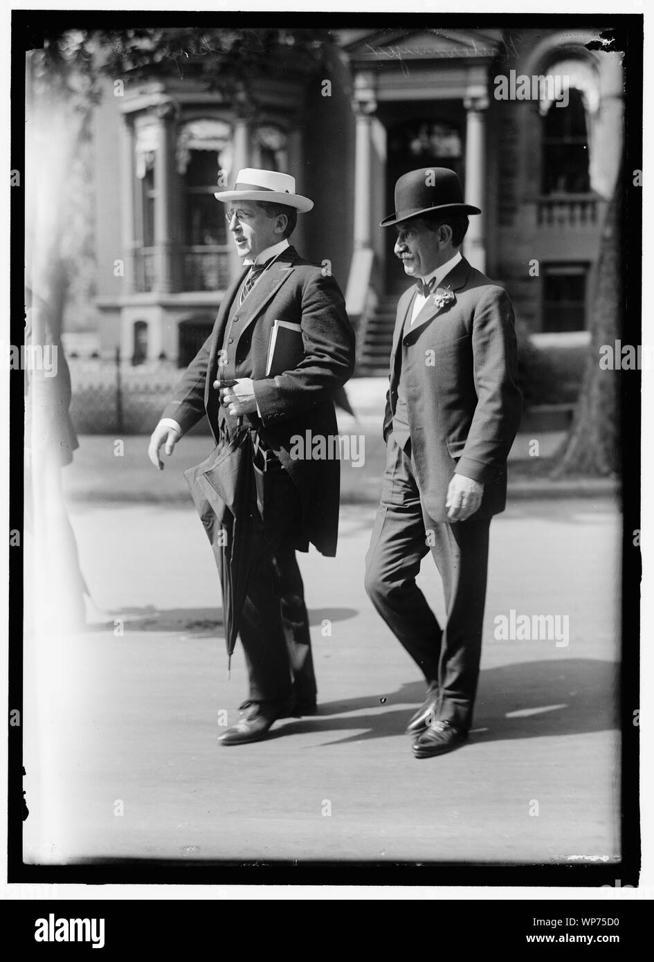 Laskey, John E. U.S. Attorney pour D.C., gauche, avec Samuel Untermeyer [c.-à-d. Untermyer] Banque D'Images