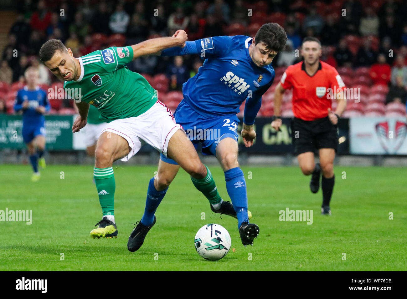 2 septembre 2019, Cork, Irlande - Eoghan Stokes à la Ligue d'Irlande de la Division Premier match : Cork City FC vs FC Waterford Banque D'Images