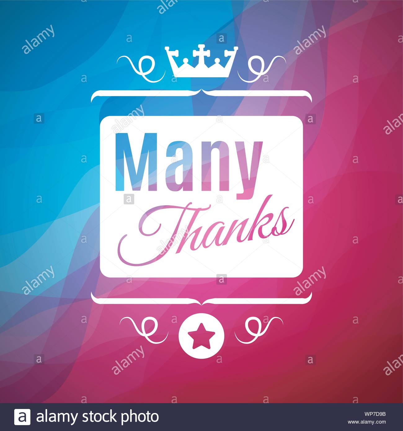 Merci Beaucoup Des Citations Inspirantes Et Motivantes Lettrage Art Vecteur Avec De Belles Abstract Background Image Vectorielle Stock Alamy