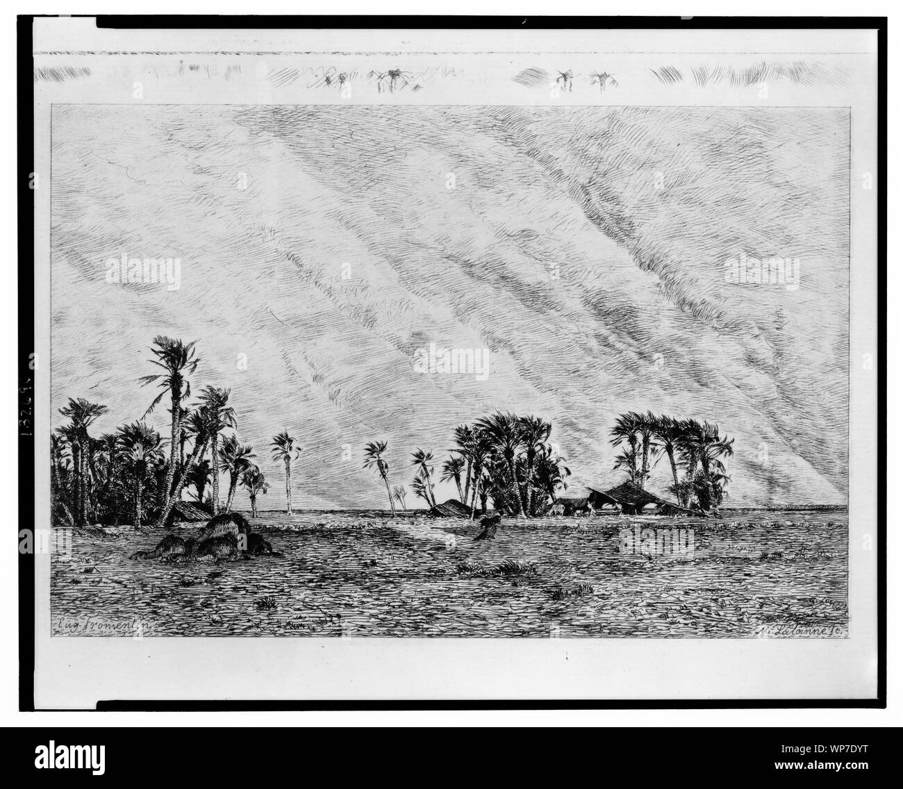 Le simoun (Fromentin) / Eug. Fromentin ; M. Lalanne sc. Banque D'Images