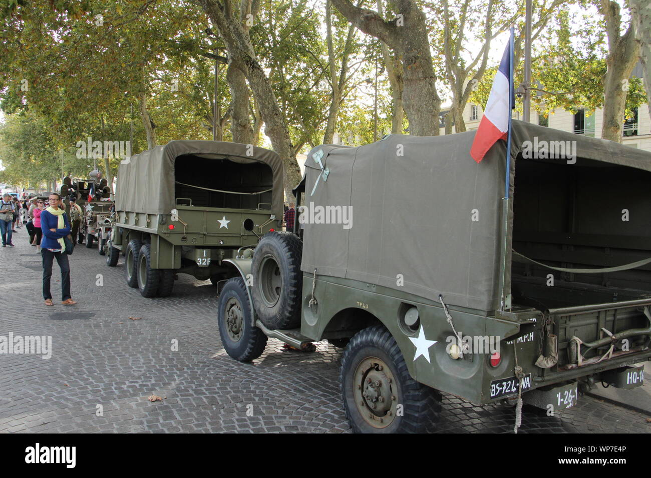 Vendredi, 6 septembre, 2019, 75e anniversaire de la libération de Niort Banque D'Images