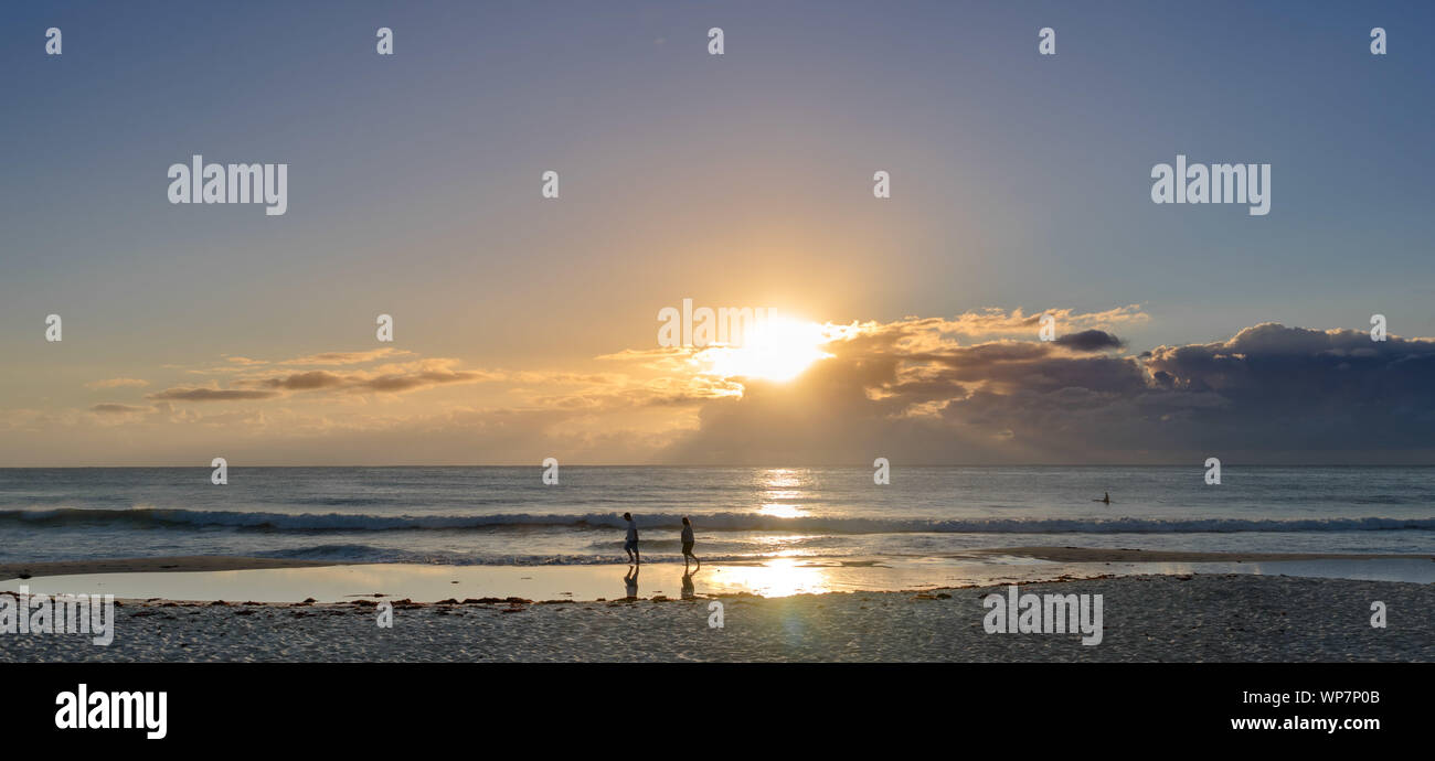 Plage de Mollymook tôt le matin , Côte sud Banque D'Images