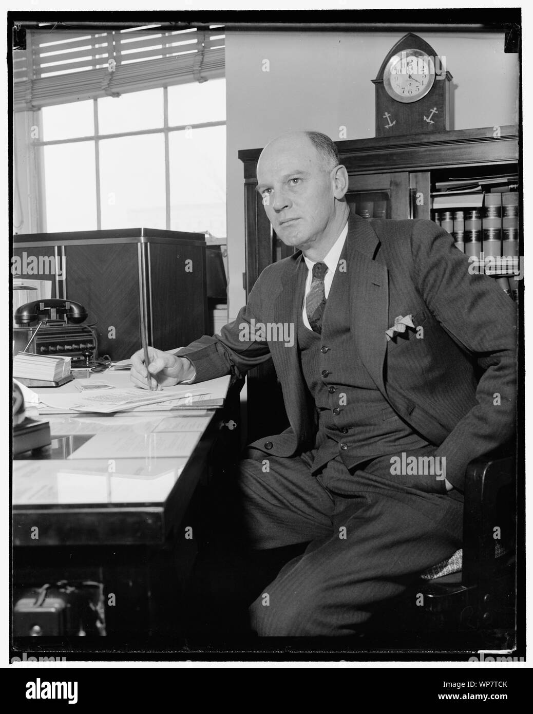 Lewis Compton, Marine Banque D'Images