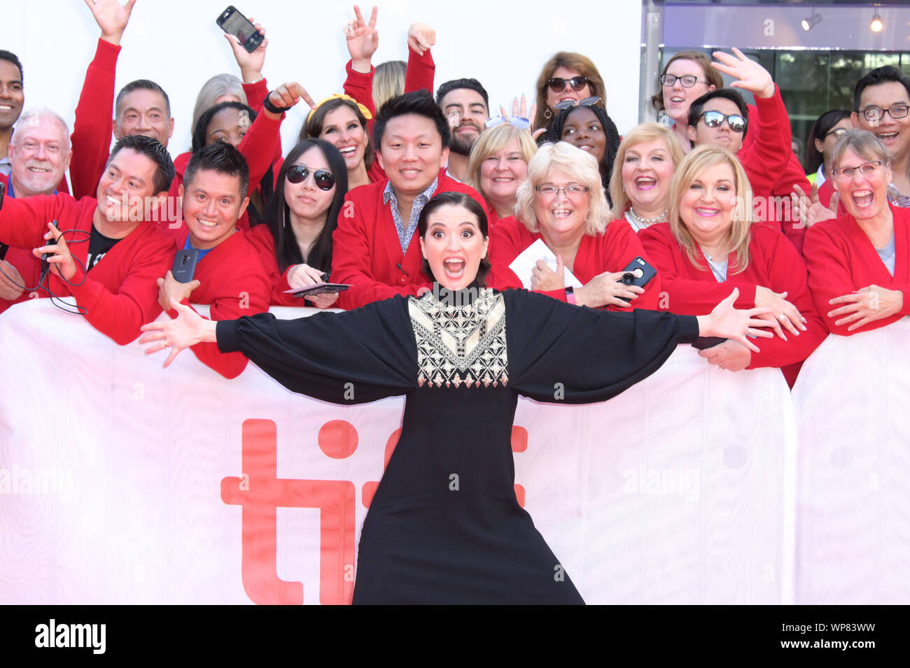 Le 7 septembre 2019, Toronto, Ontario, Canada : Directeur MARIELLE HELLER participe à "un beau jour dans le voisinage" pendant la premiere 2019 Toronto International Film Festival, au Roy Thomson Hall le 7 septembre 2019 à Toronto, Canada (crédit Image : © Igor Vidyashev/Zuma sur le fil) Banque D'Images