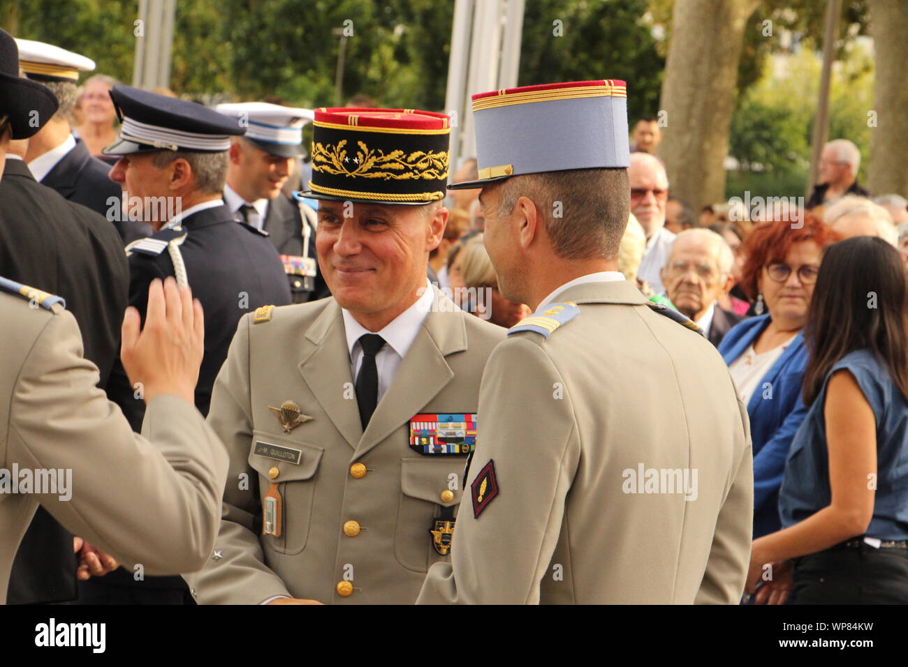 Vendredi, 6 septembre, 2019, 75e anniversaire de la libération de Niort Banque D'Images