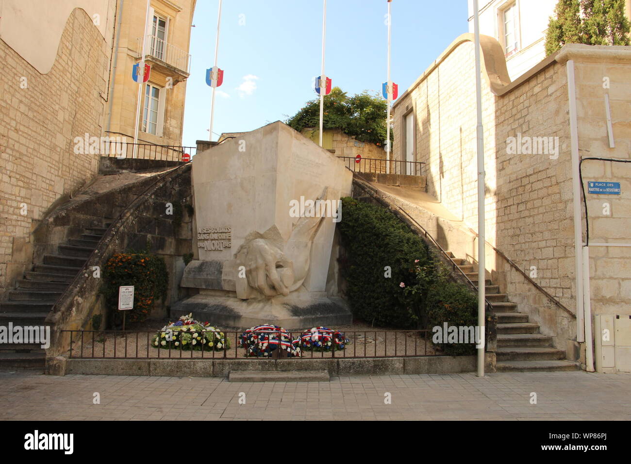 Vendredi, 6 septembre, 2019, 75e anniversaire de la libération de Niort Banque D'Images