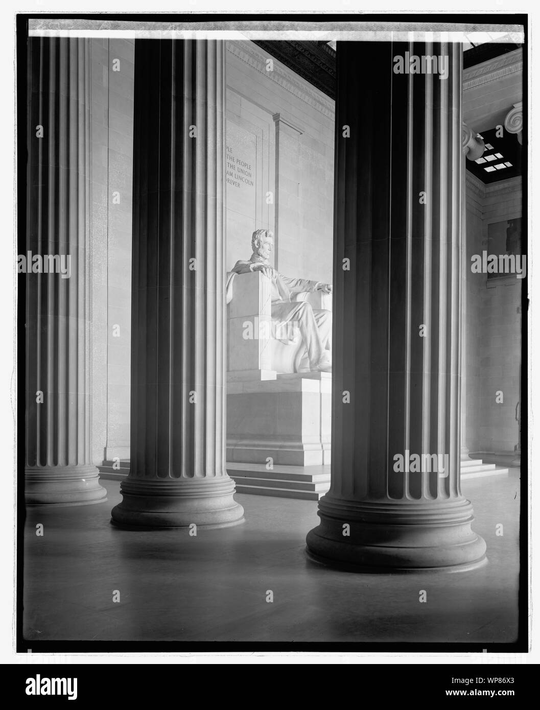 Lincoln Memorial, Washington, D.C. [] Banque D'Images