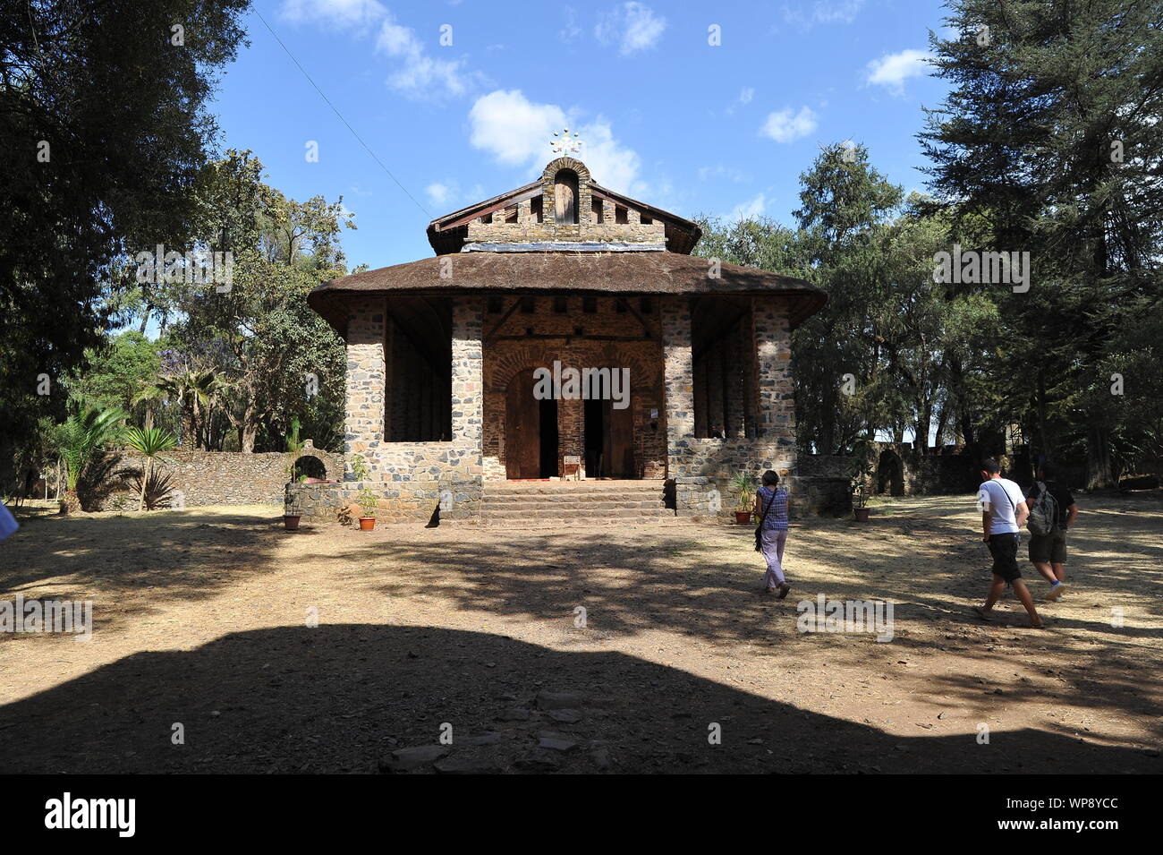 Église Debre Birhan Selassie Banque D'Images