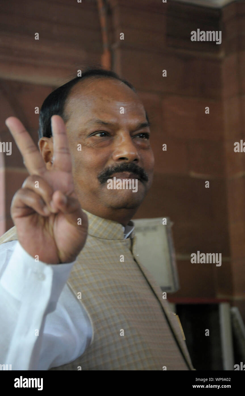 Om est un homme politique indien Birla qui est le 17e et actuel président de la Lok Sabha. Il est membre du Parlement ( MP ) pour l'Kota-Bundi cons Banque D'Images