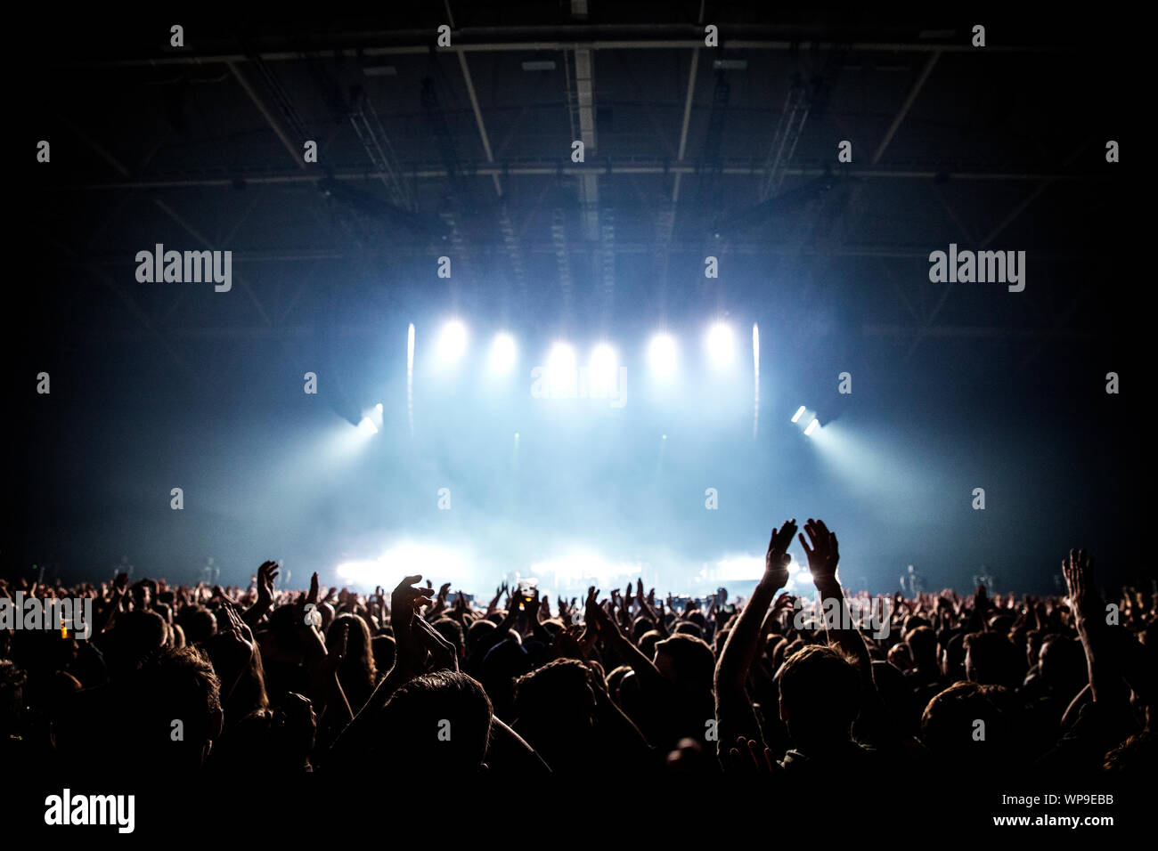 Oslo, Norvège. 7ème, septembre 2019. Le groupe de rock anglais Muse effectue un concert live à Telenor Arena d'Oslo. (Photo crédit : Gonzales Photo - Terje Dokken). Banque D'Images