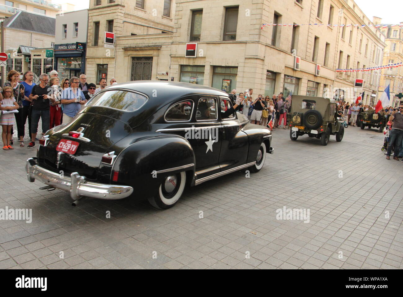 Vendredi, 6 septembre, 2019, 75e anniversaire de la libération de Niort Banque D'Images