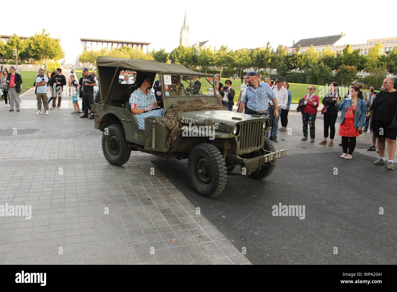 Vendredi, 6 septembre, 2019, 75e anniversaire de la libération de Niort Banque D'Images