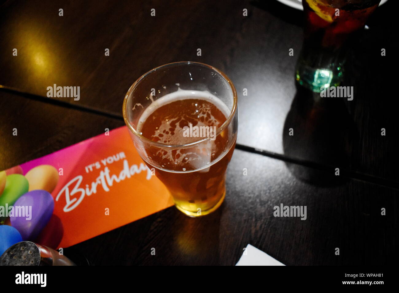 C Est Votre Anniversaire De La Biere Photo Stock Alamy