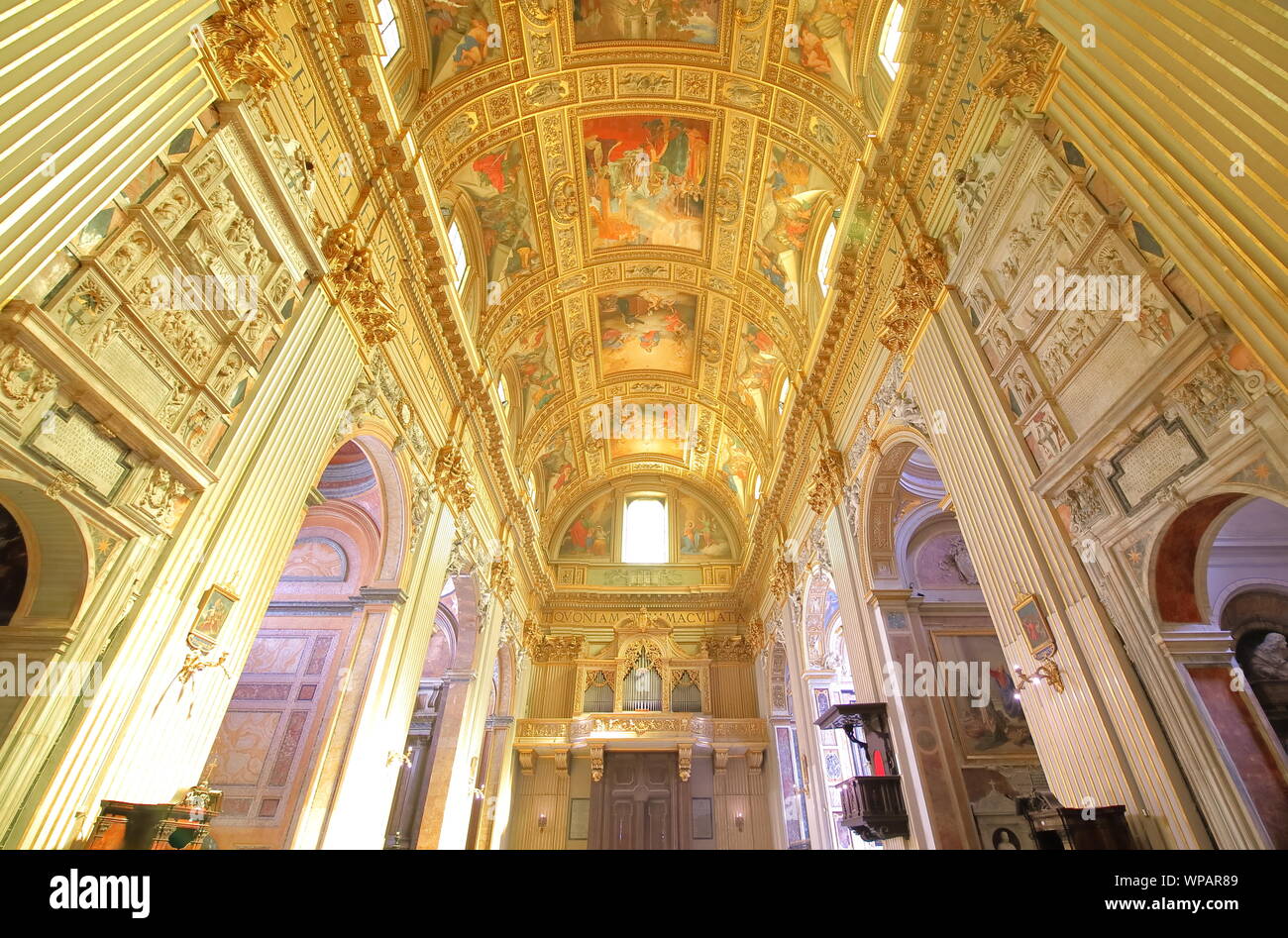 Chiesa di Sant'Andrea della Valle Rome Italie église Banque D'Images