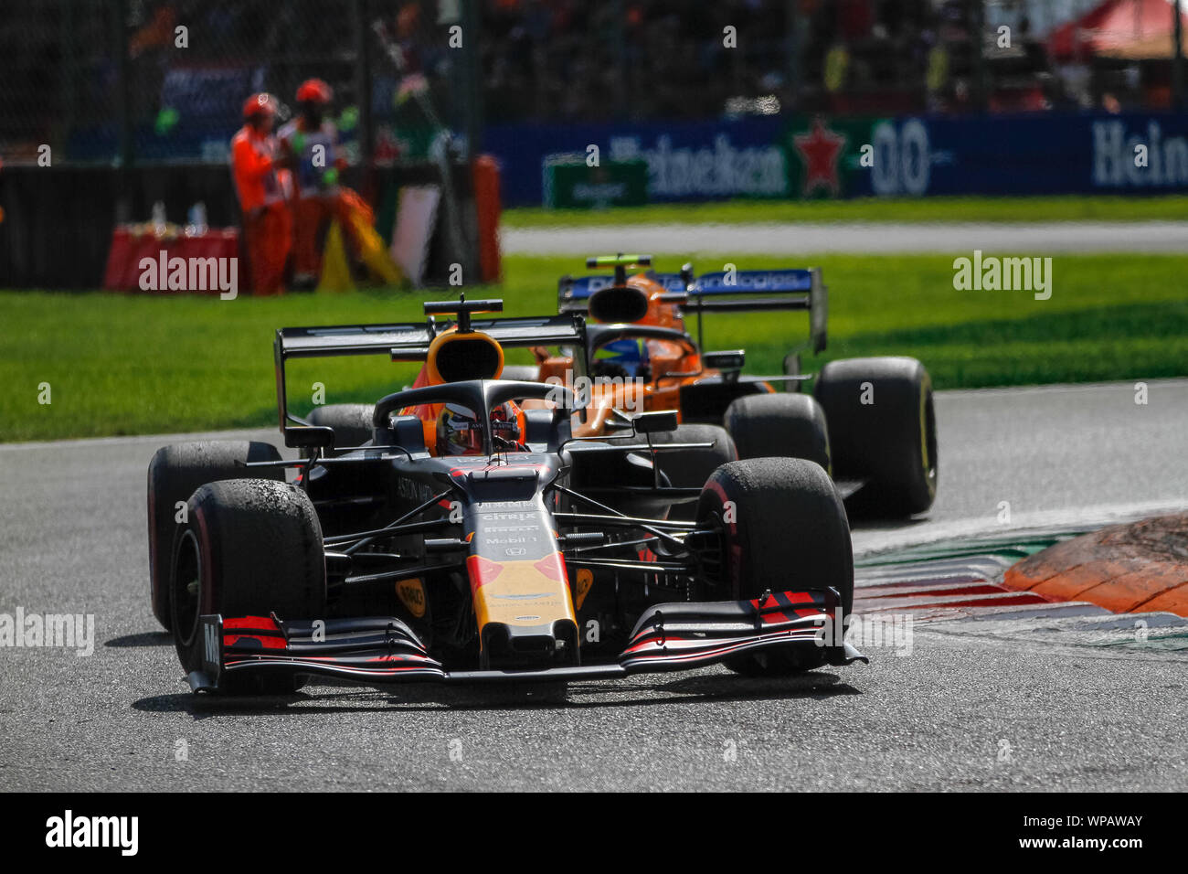 Monza, Italie. 05Th Sep 2019. MAX VERSTAPPEN (NED) RED BULL RACING RB15 Grand Prix au cours de la Heineken Italie 2019 - Dimanche - Gara - Championnat de Formule 1 - Crédit : LPS/Alessio De Marco/Alamy Live News Banque D'Images