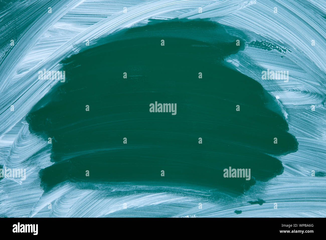 Tableau vert texture maculé close up Banque D'Images