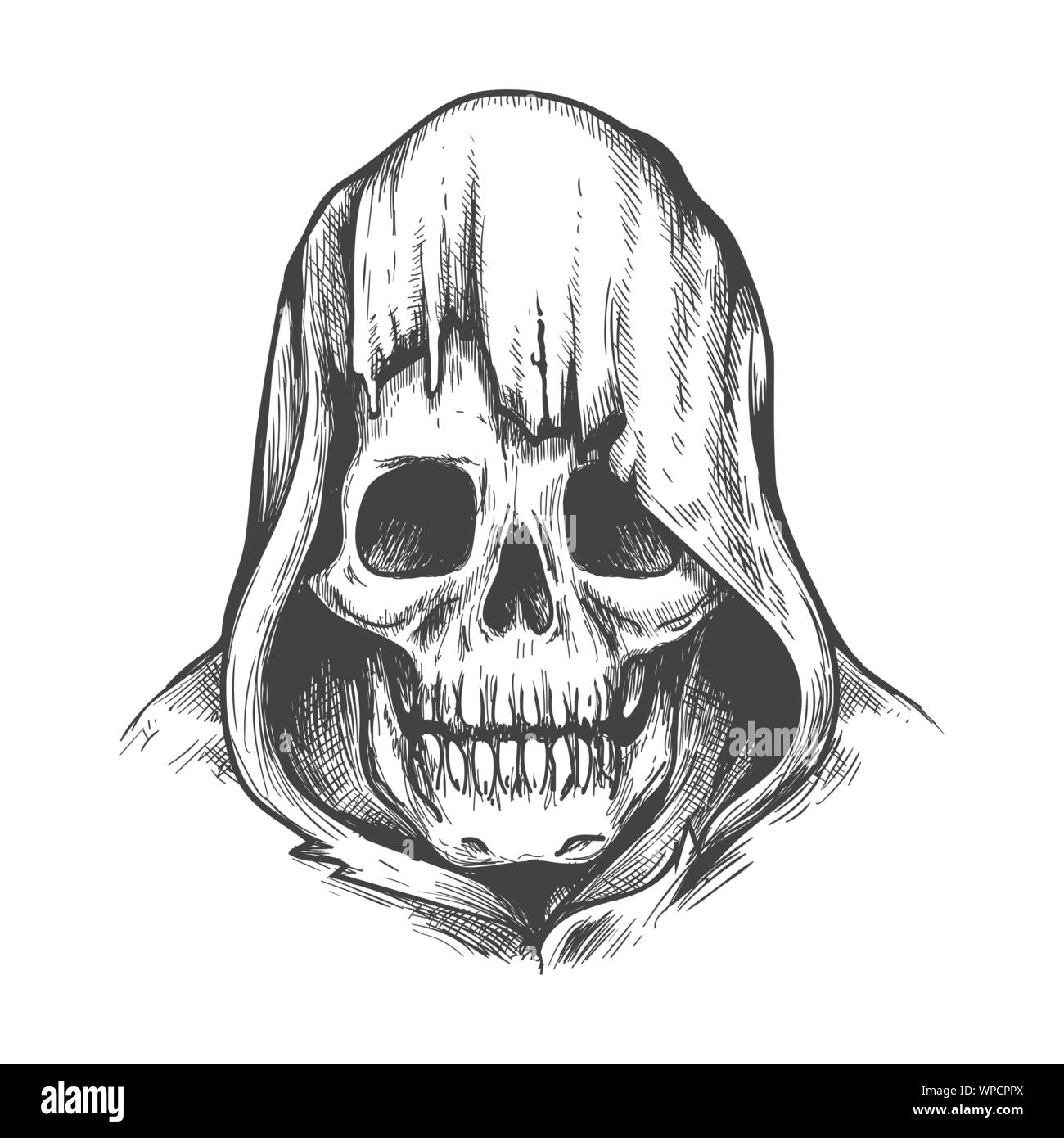 4 Images 1 Mot Tete De Mort Dead head Banque d'images noir et blanc - Alamy