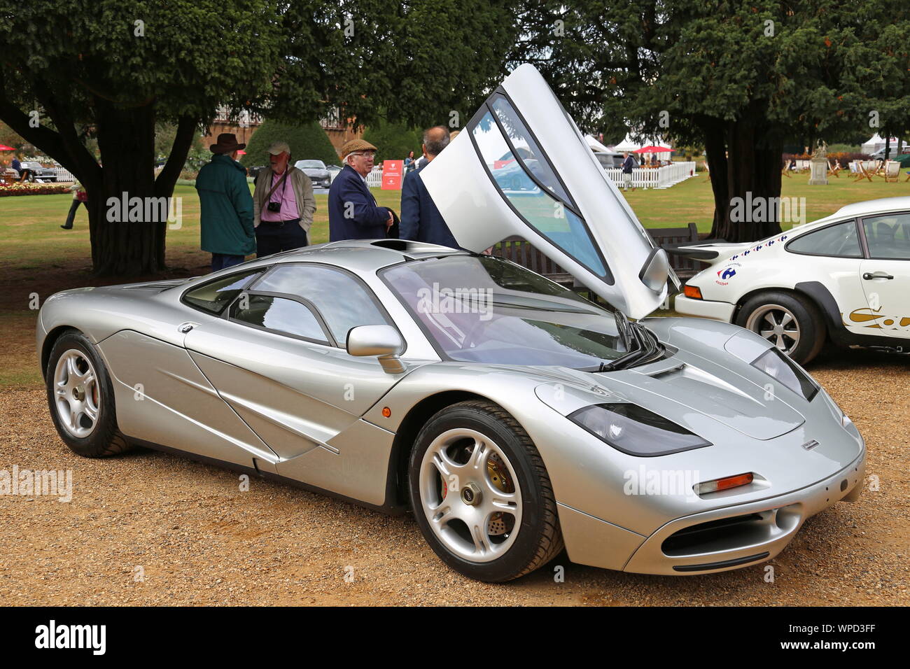 McLaren F1 (1997), Concours d'élégance 2019, Hampton Court Palace, East Molesey, Surrey, Angleterre, Grande-Bretagne, Royaume-Uni, Europe Banque D'Images