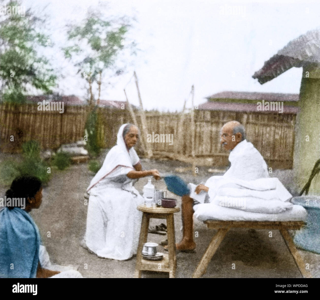 Kasturba and mahatma gandhi Banque de photographies et d'images à haute résolution - Alamy