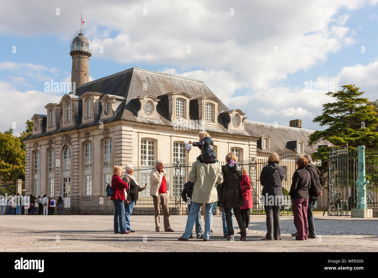 Lorient (Bretagne, nord-ouest de la France) : L'Hôtel Gabriel dans l