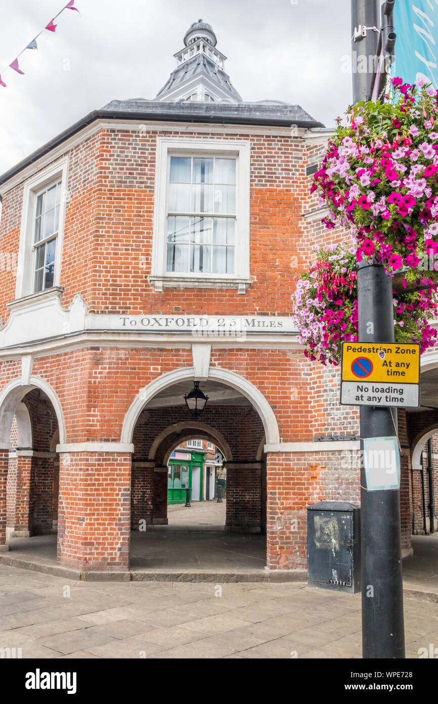 Le bâtiment sur la rue Cornmarket, High Wycombe Banque D'Images