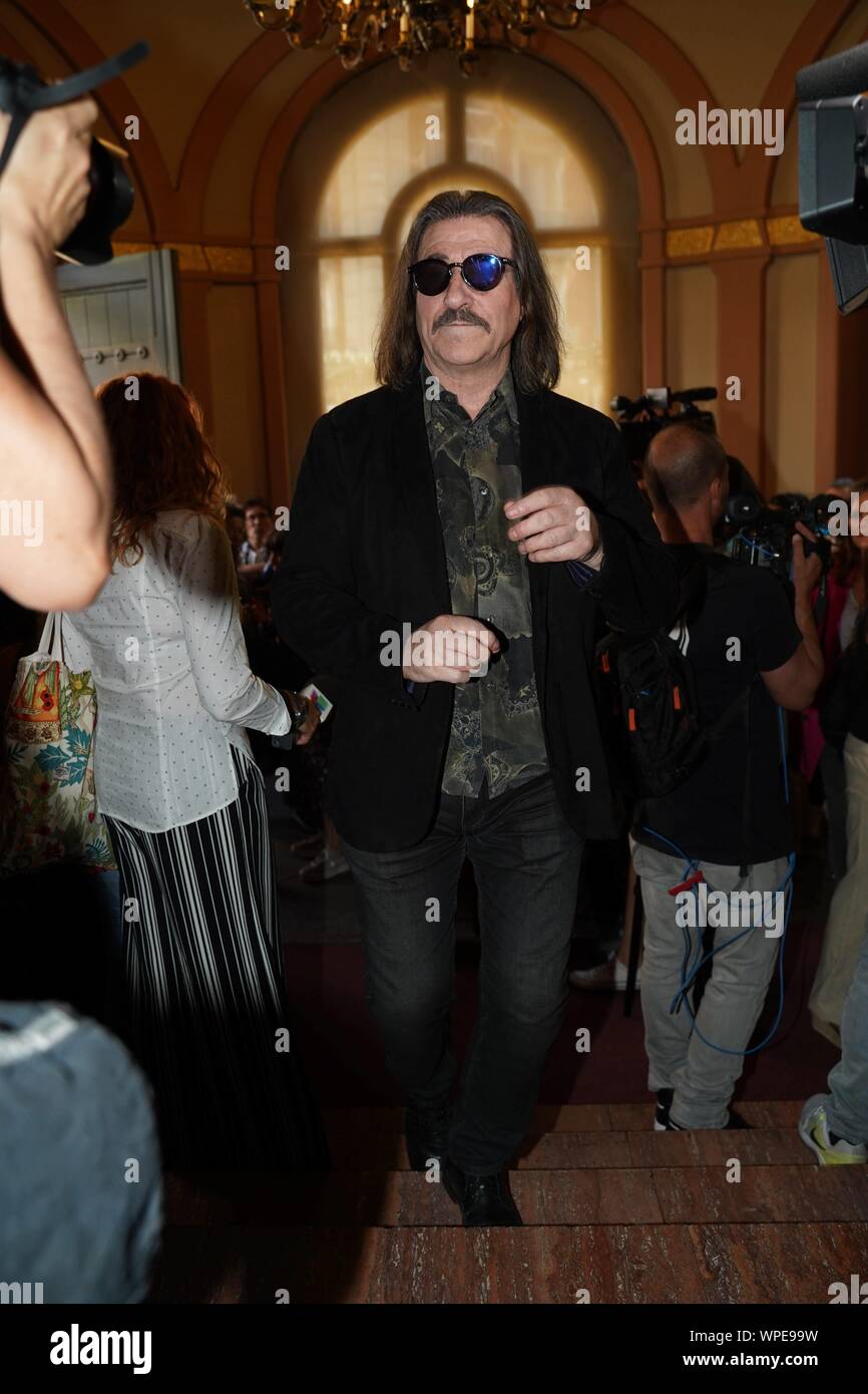 Madrid, Espagne. 09Th Sep 2019. Luis Cobos lors d'ardents chapelle pour Camilo Sesto à Madrid le lundi, 09 septembre 2019. Credit : CORDON PRESS/Alamy Live News Banque D'Images