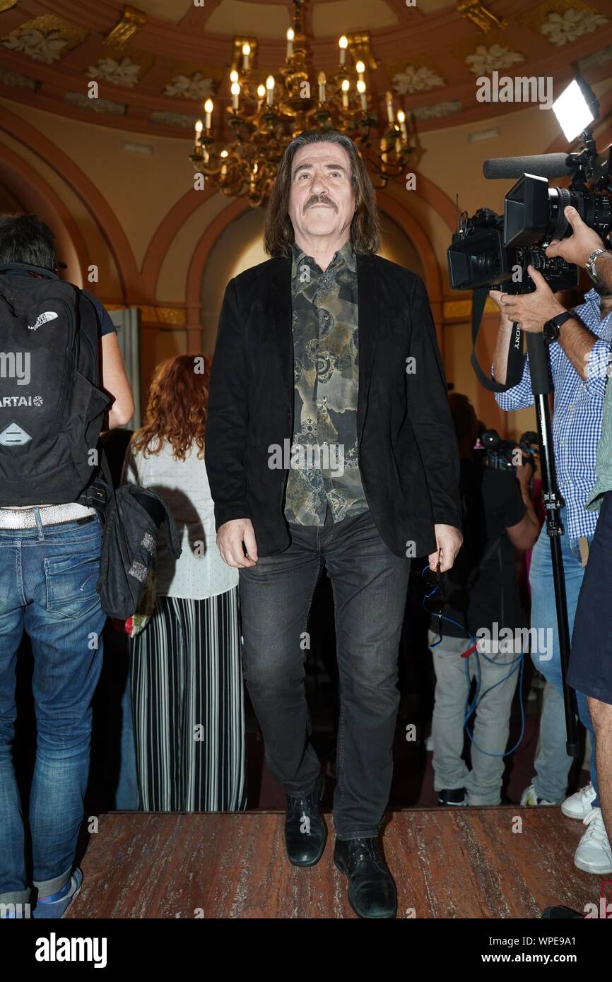 Madrid, Espagne. 09Th Sep 2019. Luis Cobos lors d'ardents chapelle pour Camilo Sesto à Madrid le lundi, 09 septembre 2019. Credit : CORDON PRESS/Alamy Live News Banque D'Images