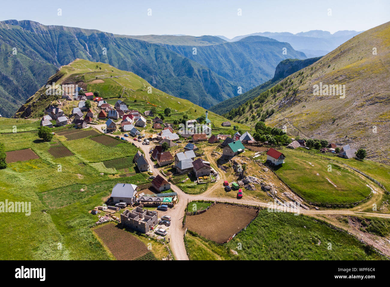 MT Bjelasnica, montagne olympique, destination populaire pour l'aventure près de Sarajevo Banque D'Images