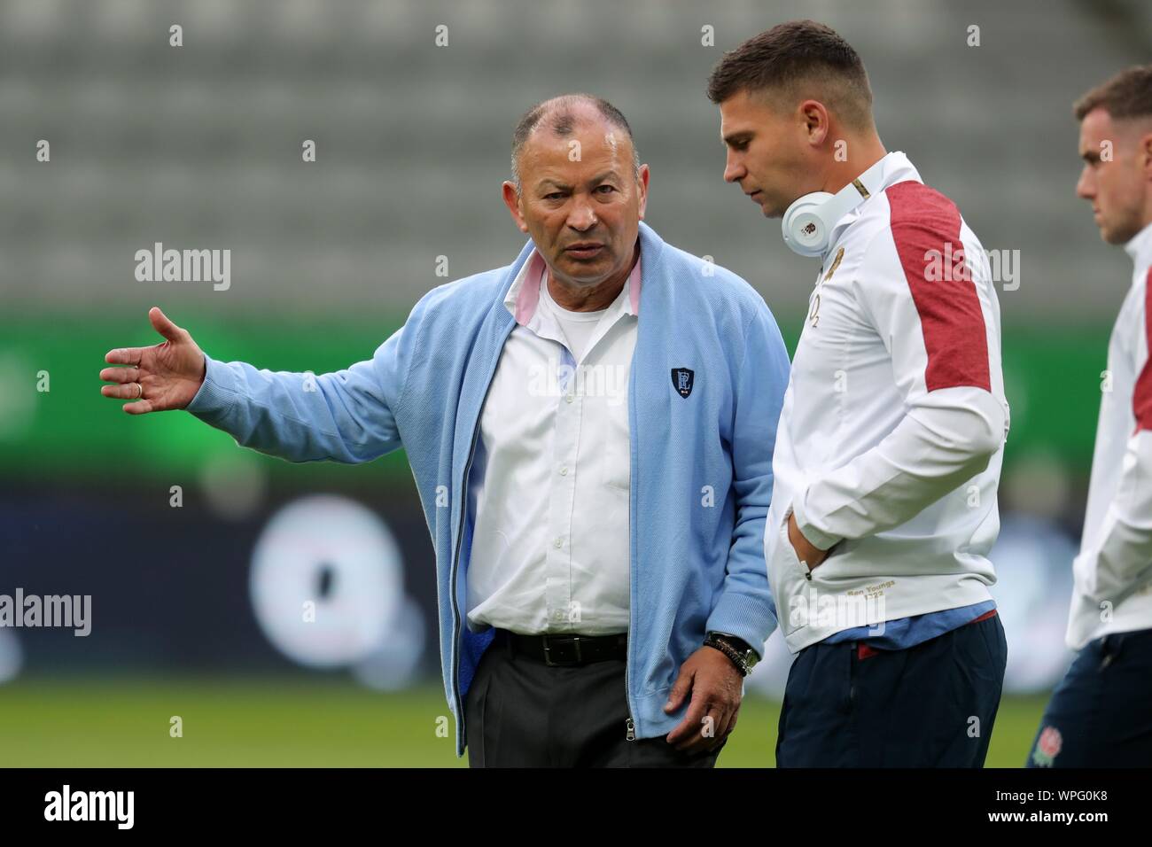 EDDIE JONES, BEN YOUNGS, Angleterre V ITALIE 183 INTERNATIONAL, 2019 Banque D'Images