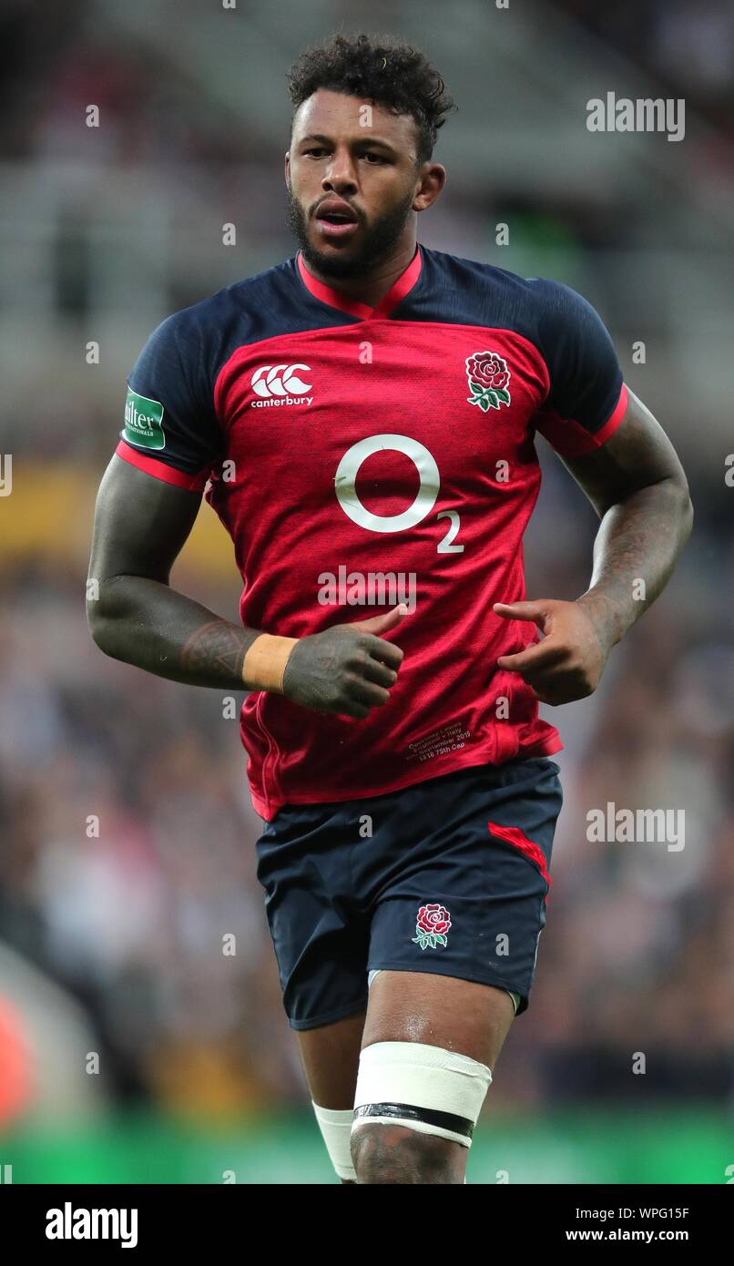 COURTNEY LAWES, Angleterre et Northampton Saints RU, 2019 Banque D'Images