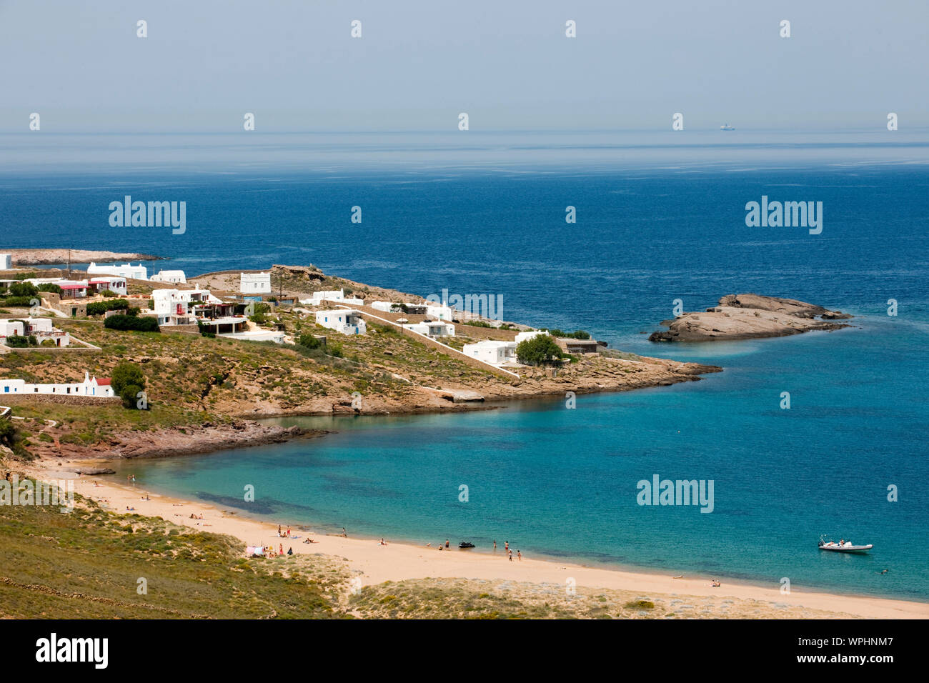 Spanien, Canaries, Mykonos, Agios Sostis, noch unorganizierter Strand. Banque D'Images