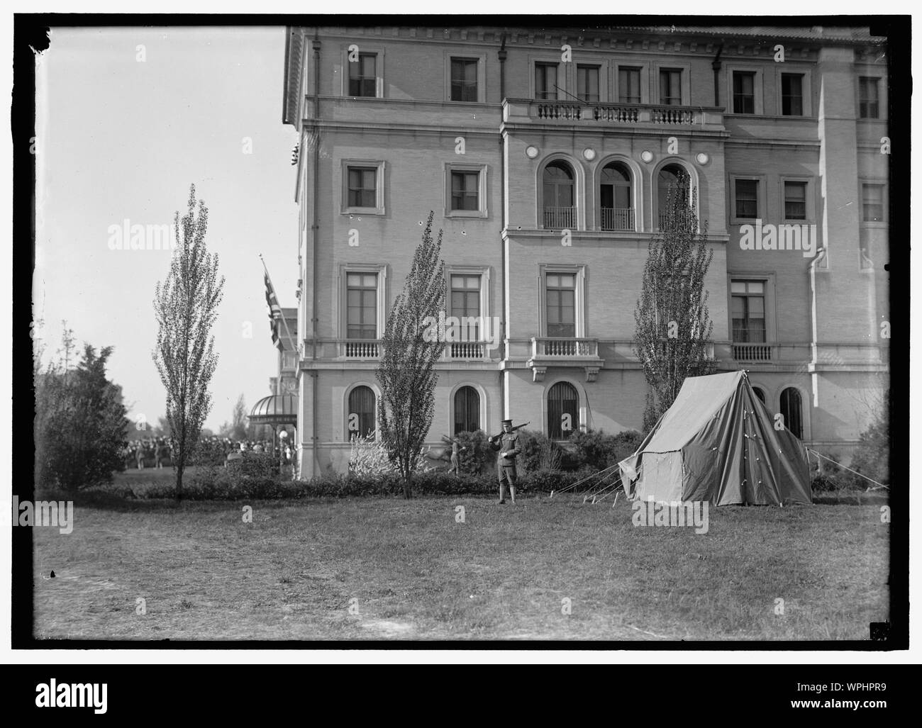 Longtemps, Breckenridge. 3ème ASST. Secrétaire d'État, 1918. Résidence, prêté à la COMMN. ; l'extérieur Banque D'Images