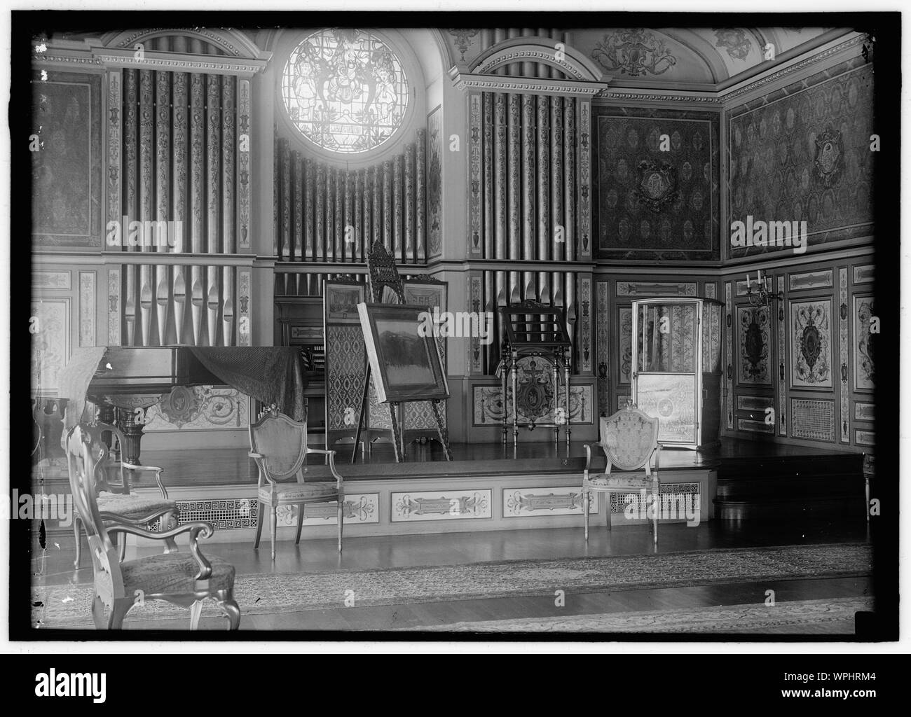 Longtemps, Breckenridge. 3ème ASST. Secrétaire d'État, 1918. Résidence, prêté à la COMMN. ; INTERIORS Banque D'Images