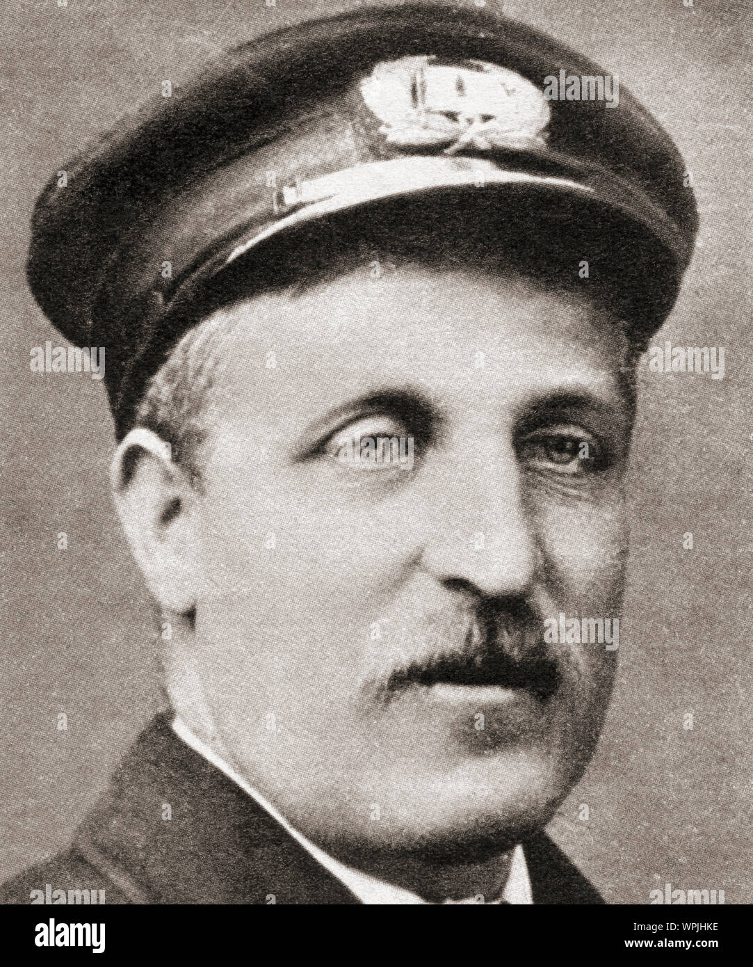 M. Théodore, Fryatt 1872 - 1916. Mariner britannique exécutée par les Allemands pour tenter de forcer un U-boot en 1915. À partir de la cérémonie du siècle, publié en 1934. Banque D'Images