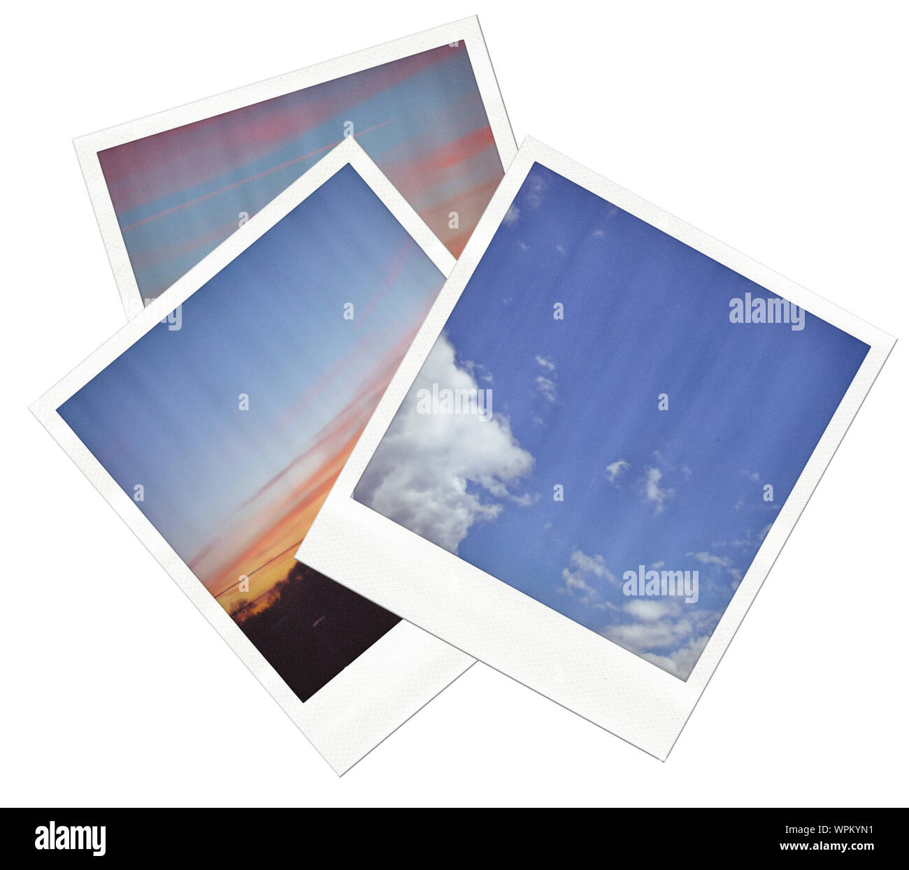 Grunge images polaroid, sorte d'arrière-plan, effet de grain dur vintage ajouté Banque D'Images