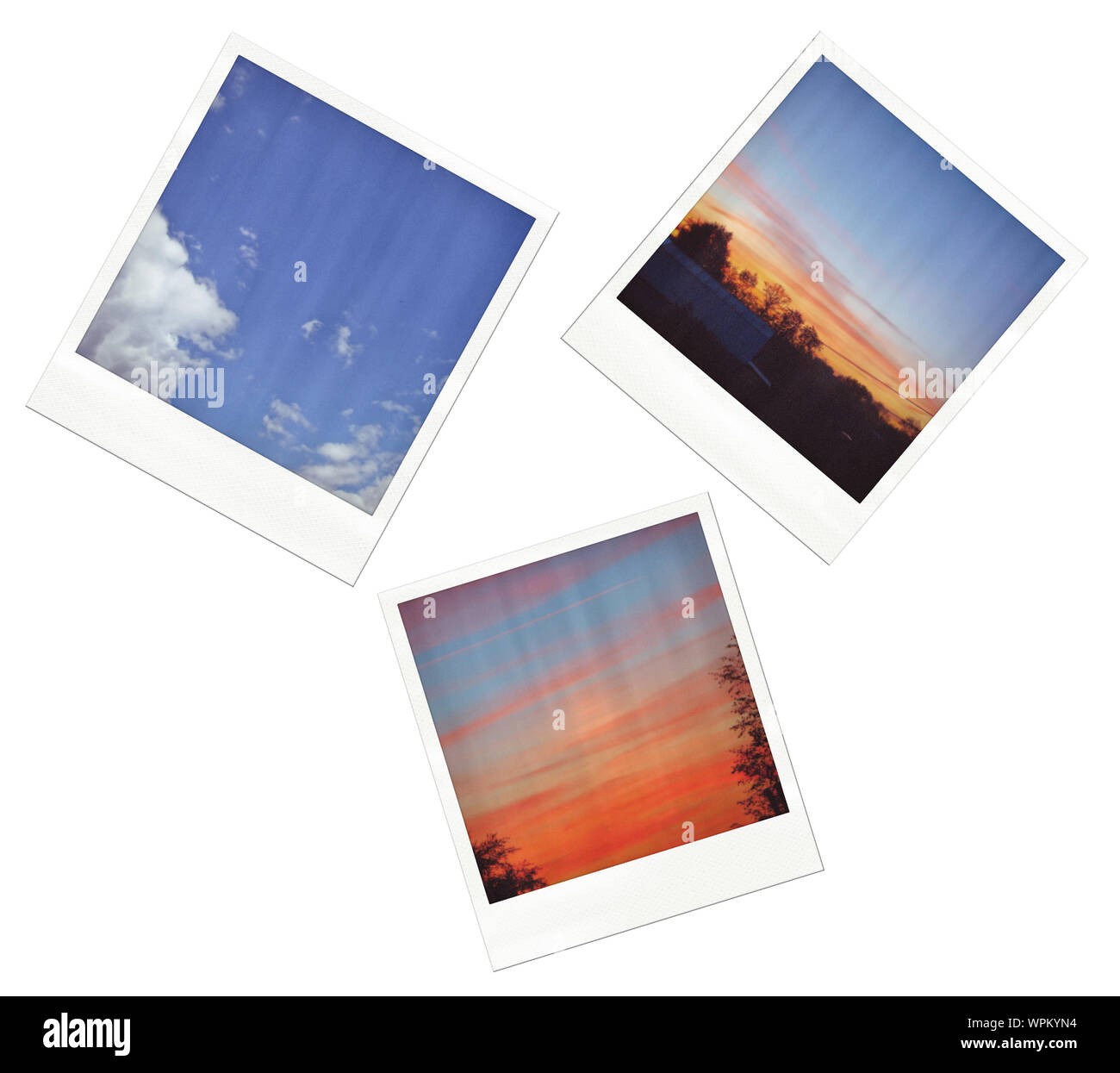 Grunge images polaroid, sorte d'arrière-plan, effet de grain dur vintage ajouté Banque D'Images