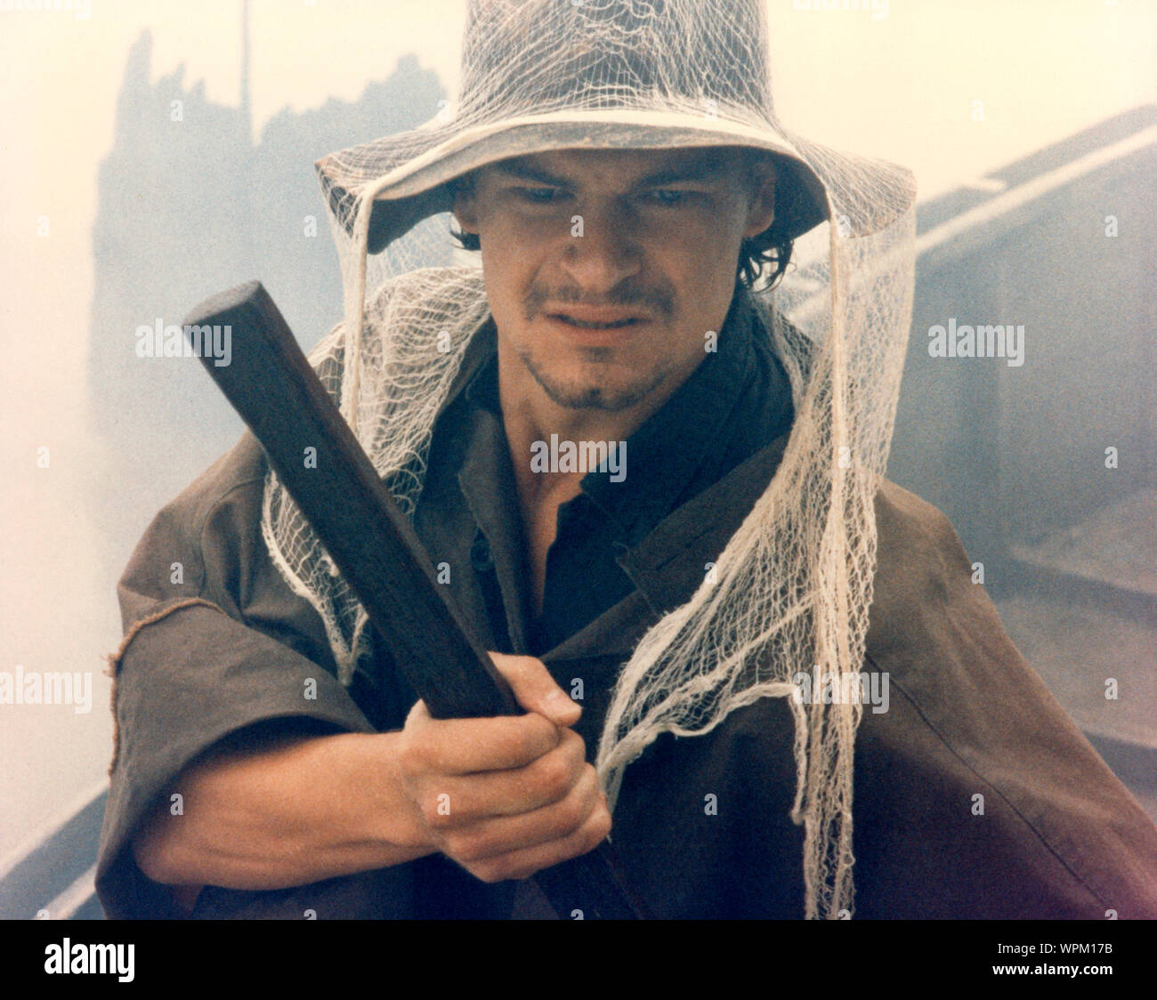 Don Swayze, sur-ensemble du film, "Hy", Golan-Globus, 1987 Banque D'Images
