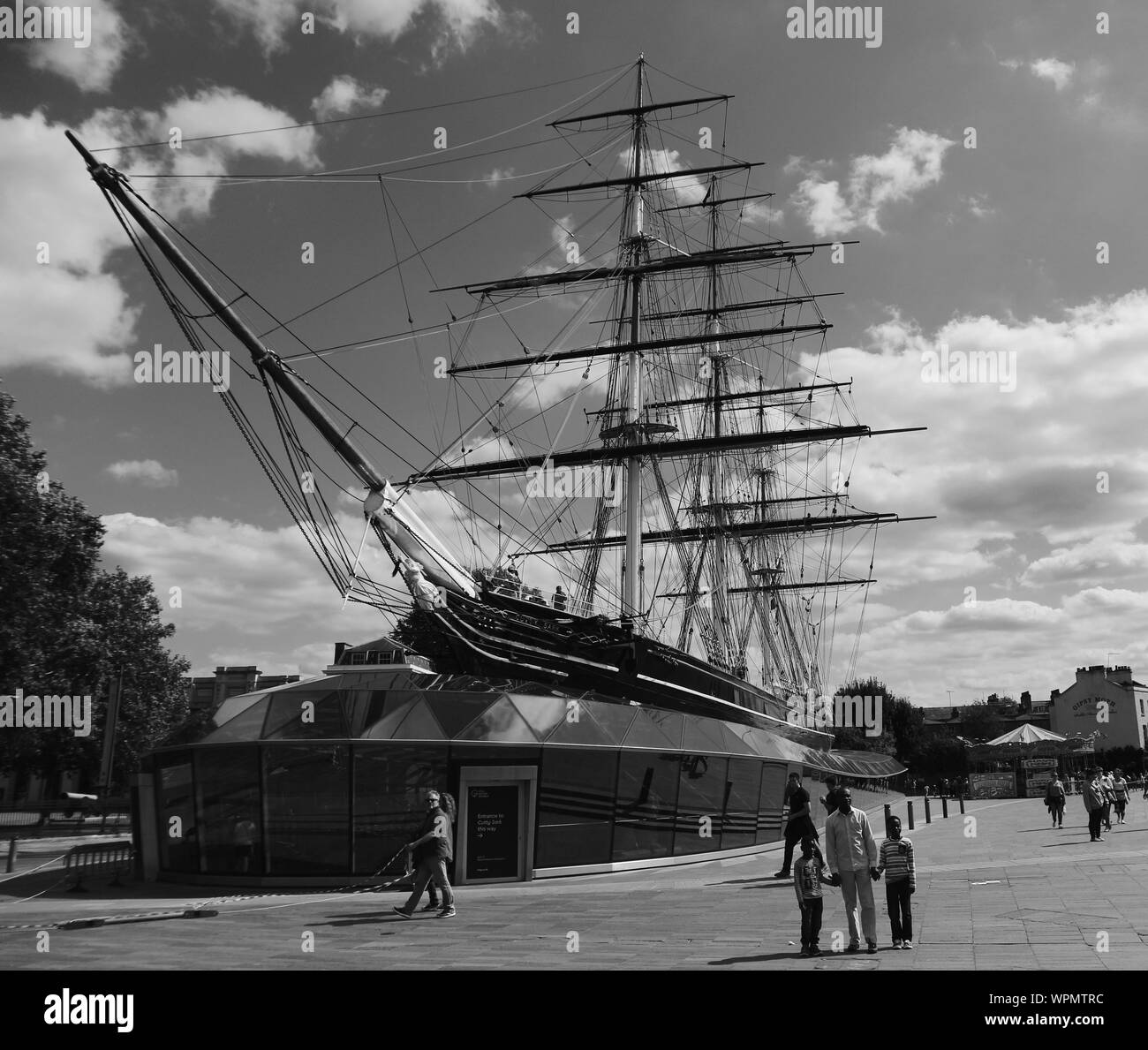 Cutty Sark, musée maritime de Greenwich Banque D'Images