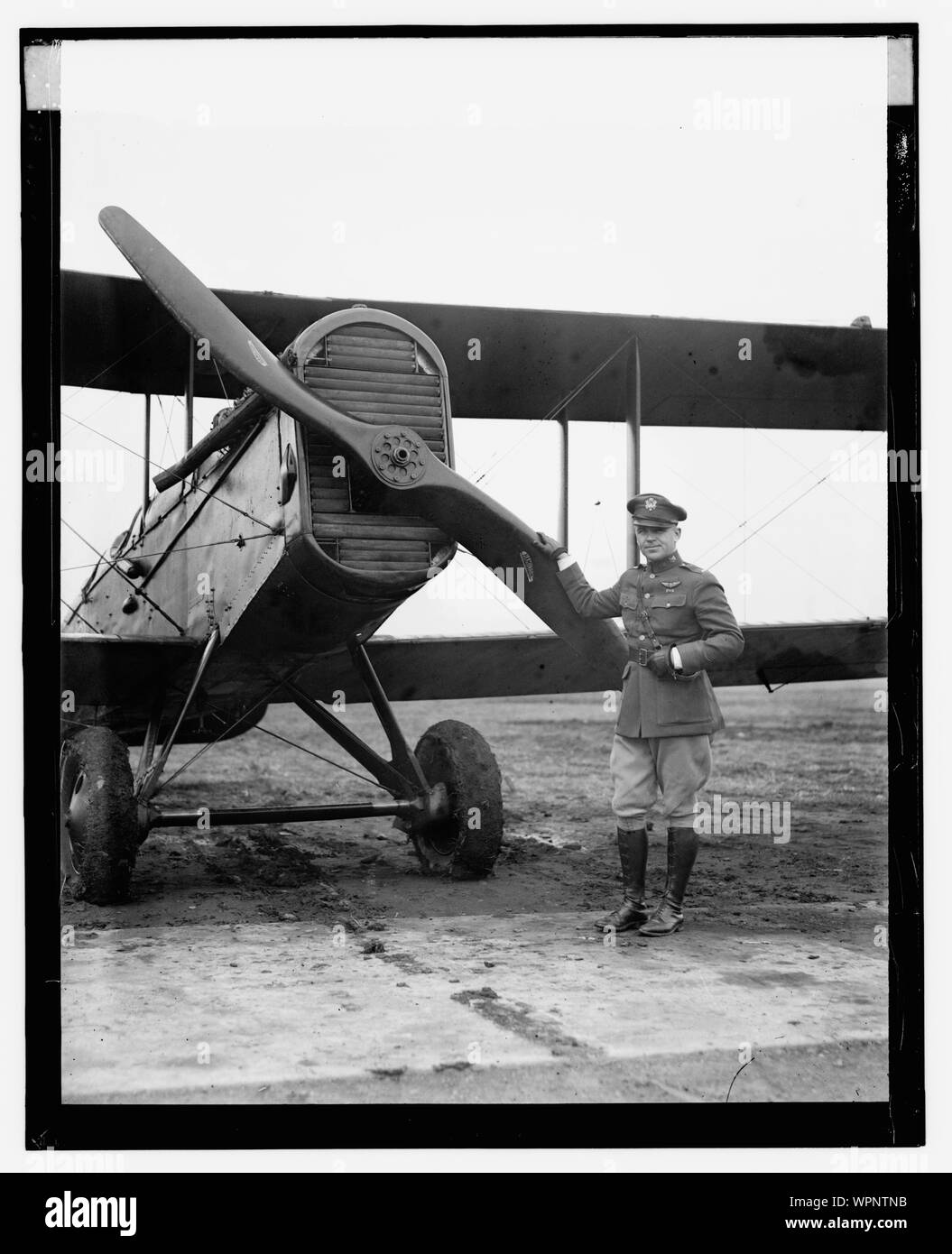 Le lieutenant C. Corliss Moseley de Calcarea, 12/8/24 Banque D'Images