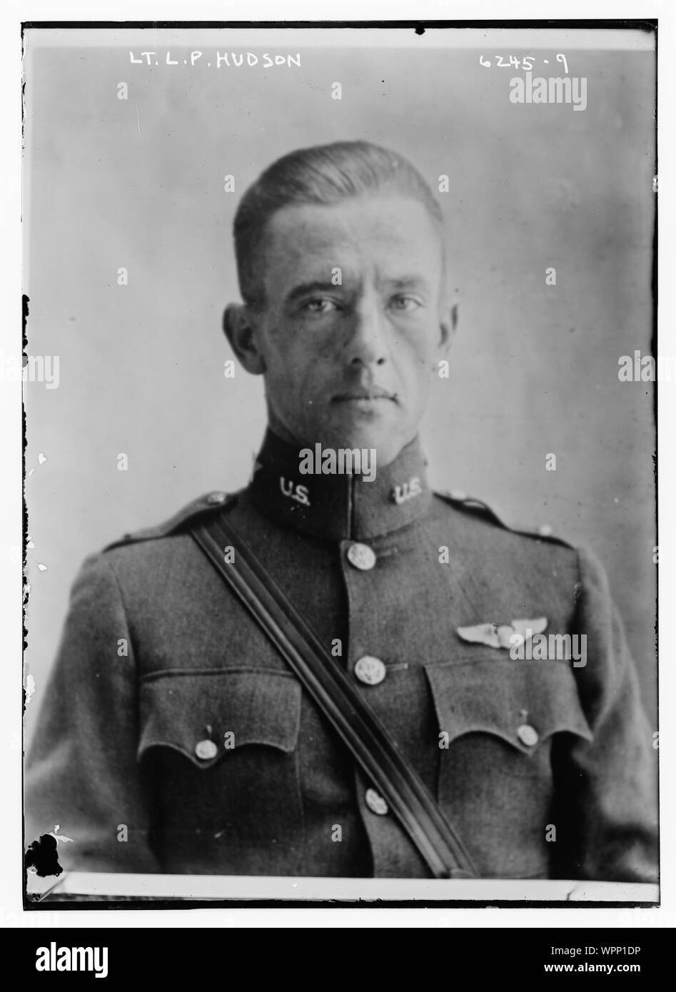 Le lieutenant L.P. Hudson Banque D'Images
