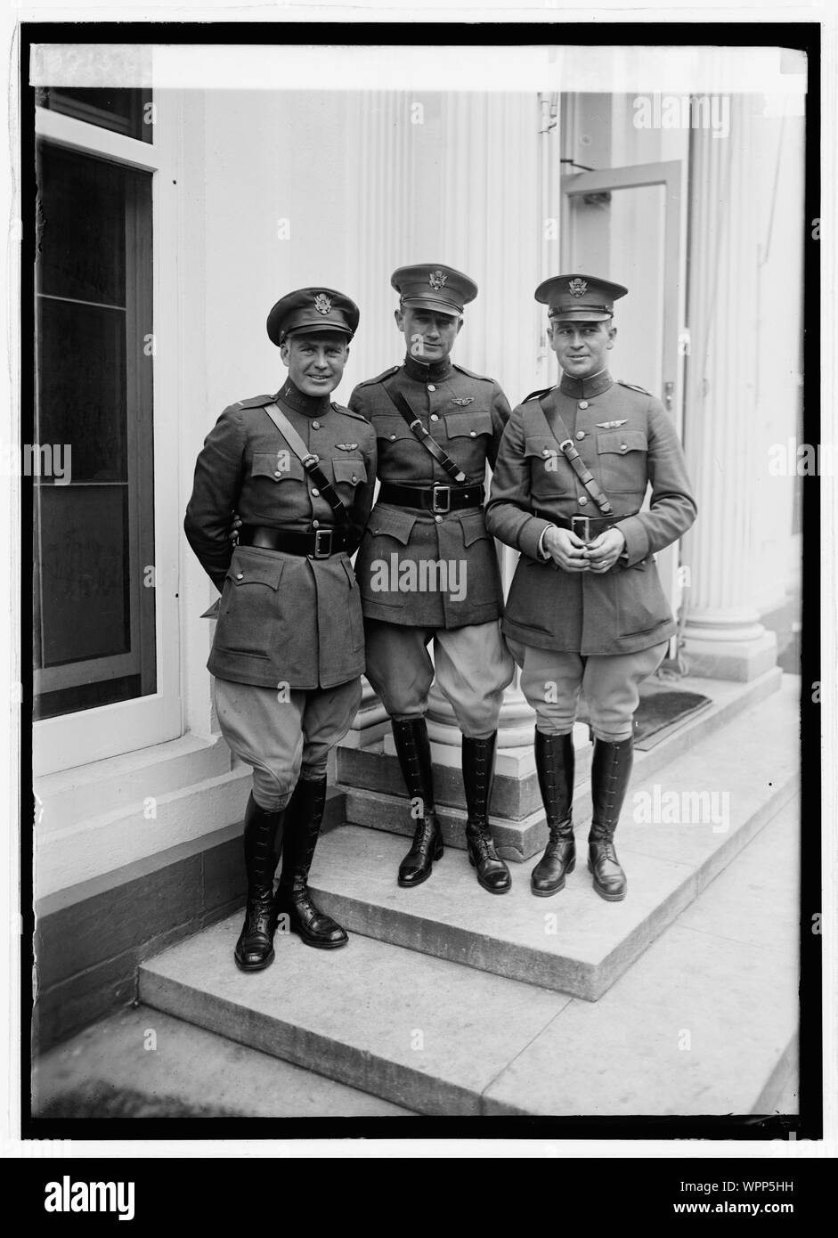 Le lieutenant Eric Nelson, le lieutenant Lowell Smith, le Lieutenant Leigh Wade à la Maison Blanche, Washington, D.C. [, 9/10/24 ; le Lieutenant Eric Nelson, le lieutenant Lowell Smith, le Lieutenant Leigh Wade à la Maison Blanche, Washington, D.C. [, 9/10/24 ; Banque D'Images