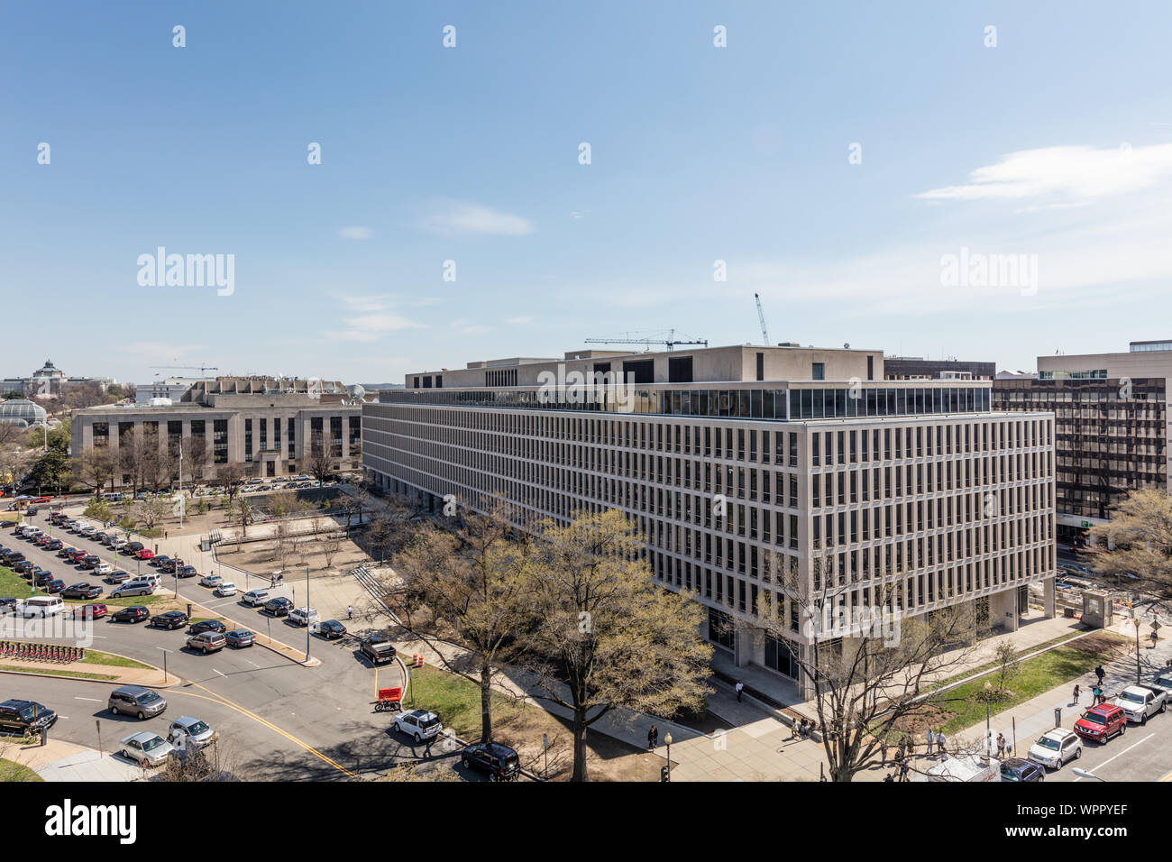 Lyndon Baines Johnson Federal Building, Washington, D.C. Banque D'Images Lyndon Baines Johnson Federal Building, Washington, D.C. Banque D'Images