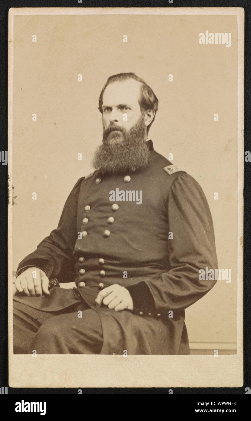 Le Major-général John White Geary du 28e Régiment d'infanterie de Pennsylvanie en uniforme] / Henszey & Co., photographes, n° 812 Arch Street, Philadelphia Banque D'Images