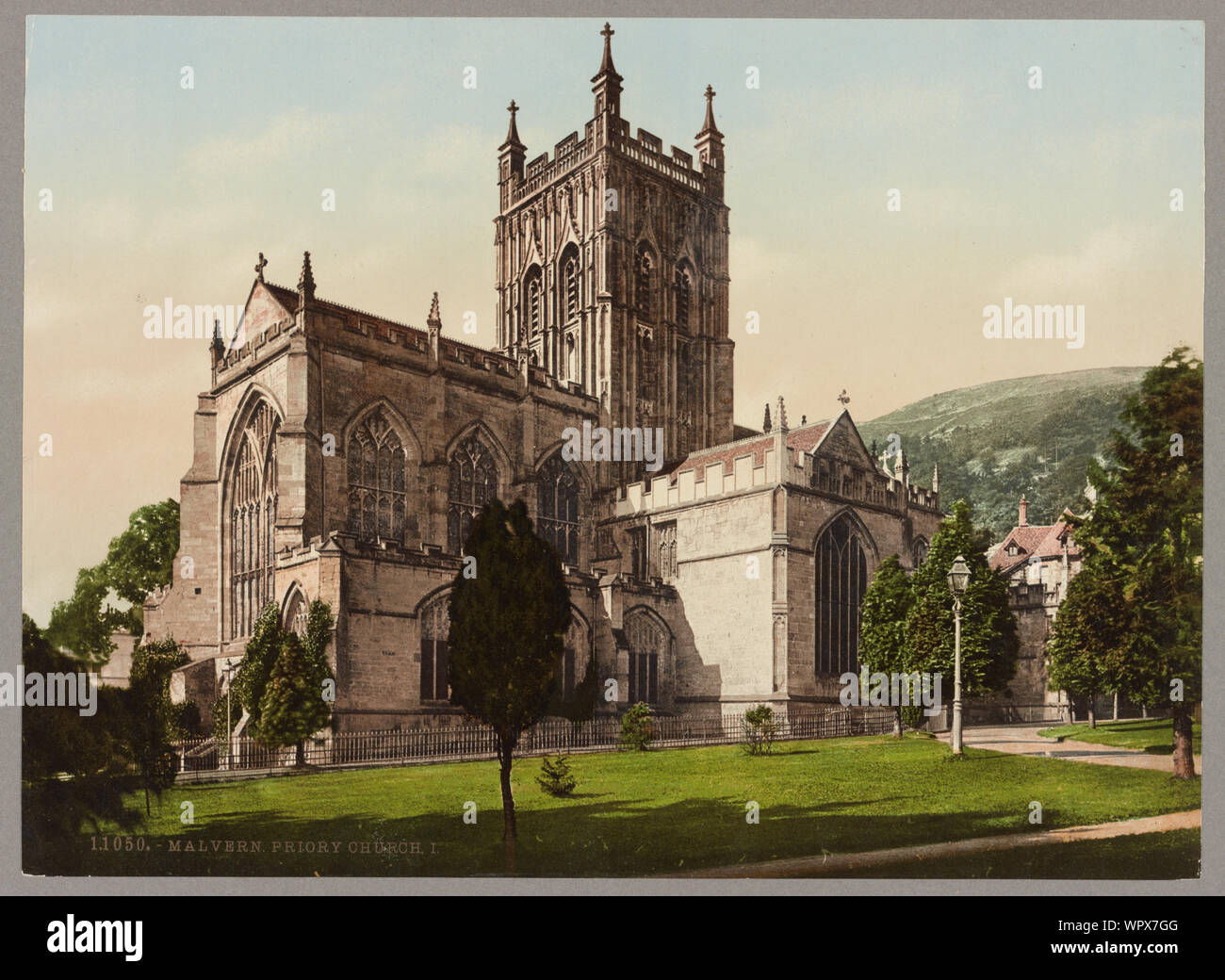 Malvern. Église du prieuré, JE Banque D'Images