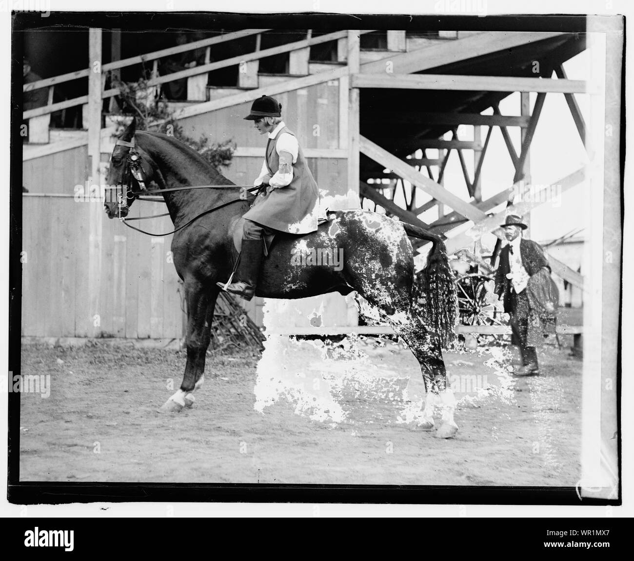 Martha Ellis sur Beaucaire Banque D'Images