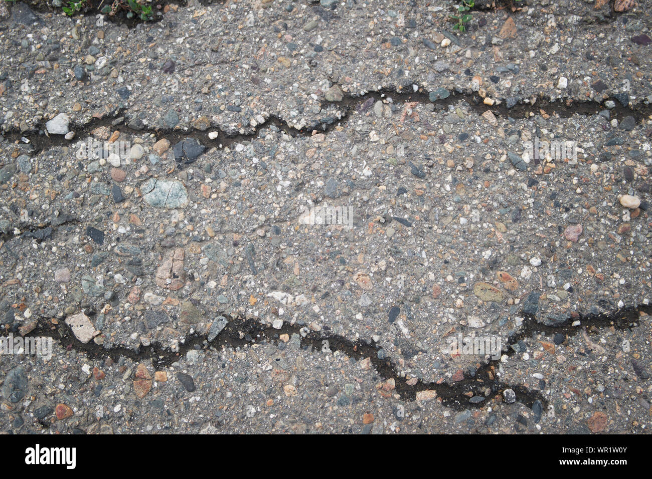 La texture de l'asphalte après la pluie. Fond d'asphalte et la texture. Banque D'Images