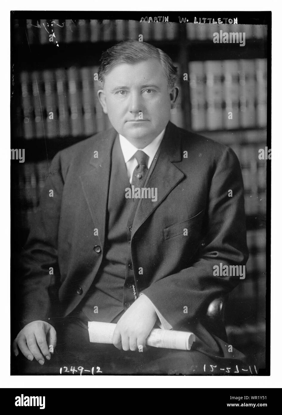 Martin W. Littleton Banque D'Images