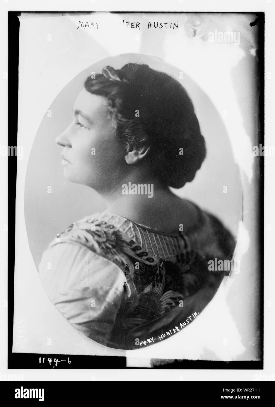 Mary hunter Banque d'images noir et blanc - Alamy