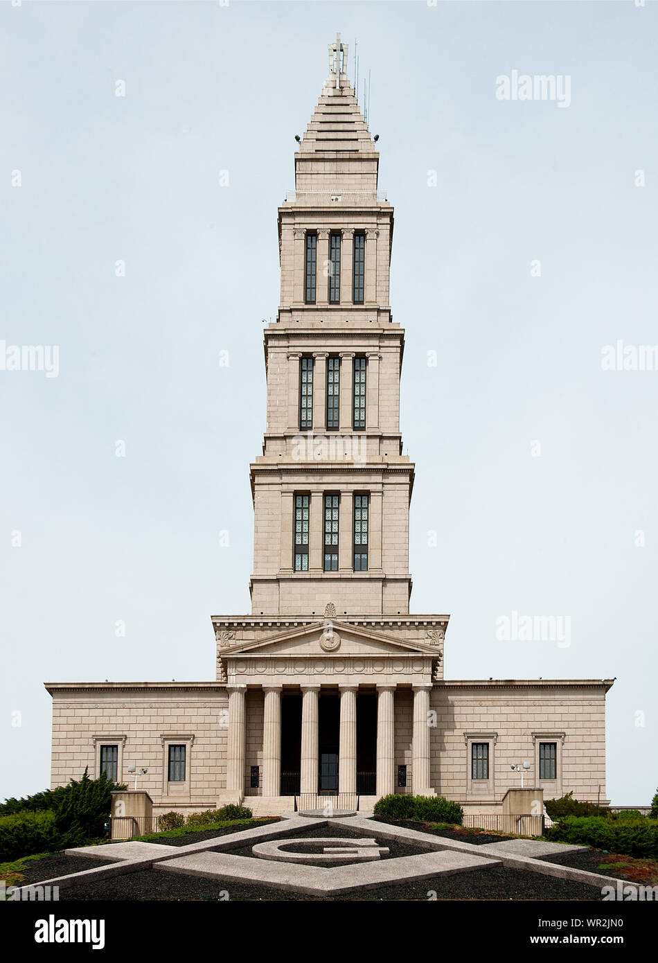 Temple maçonnique, Alexandria, Virginia Banque D'Images