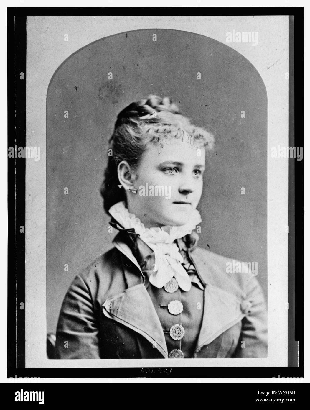 Mathilda Hulbert Taft, tête-et-épaules portrait, faisant face à droite Banque D'Images